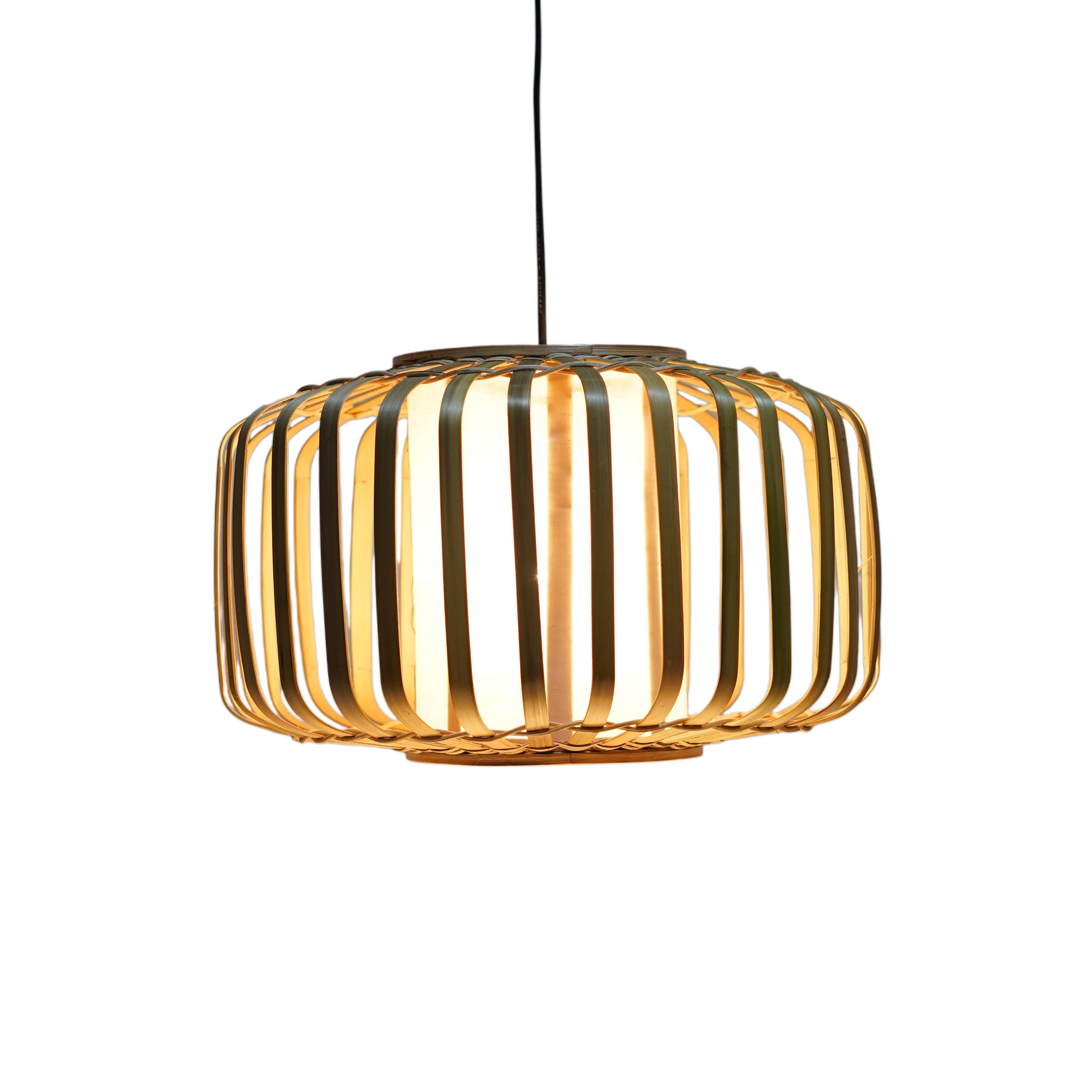 Modern Bamboo Pendant Lamp Shade - Thumbnail 1