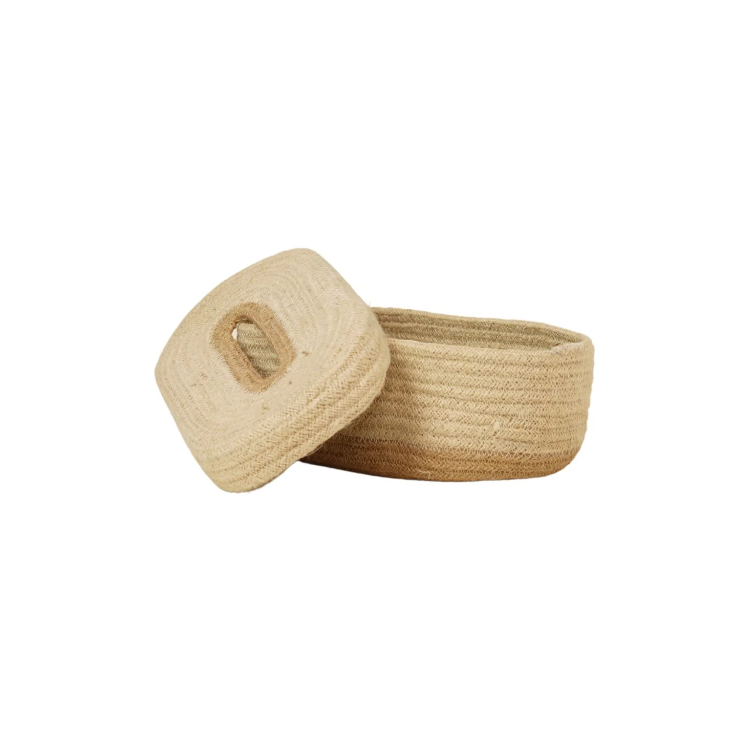 Jute Tissue Box