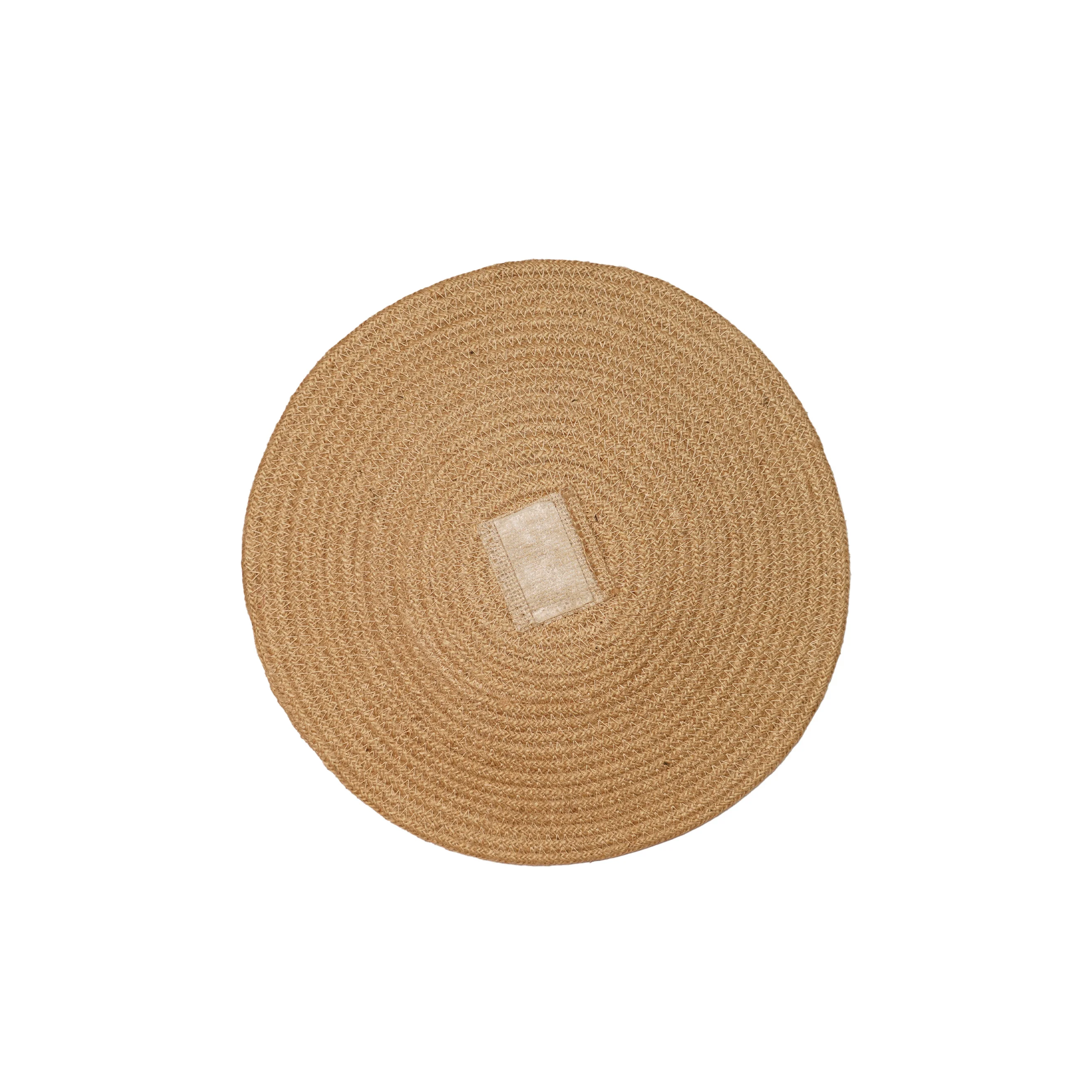 Handcrafted Jute Basket Wall Décor Set (9 Pcs) - Thumbnail 6