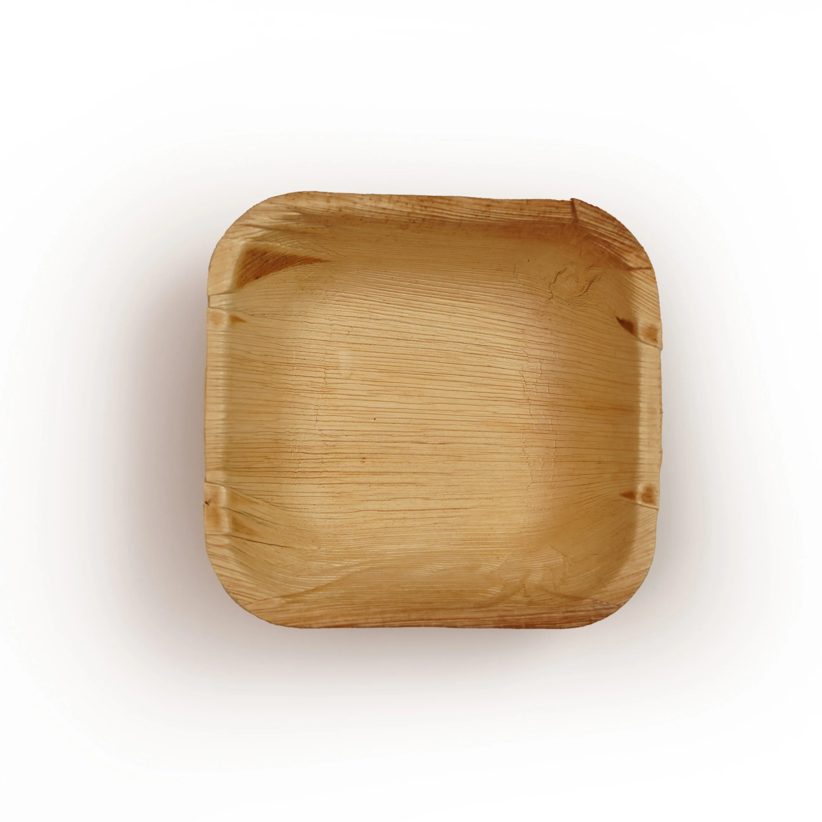 Eco-Friendly Areca Leaf Square Bowl – Biodegradable, Durable & Food-Safe - Thumbnail 2