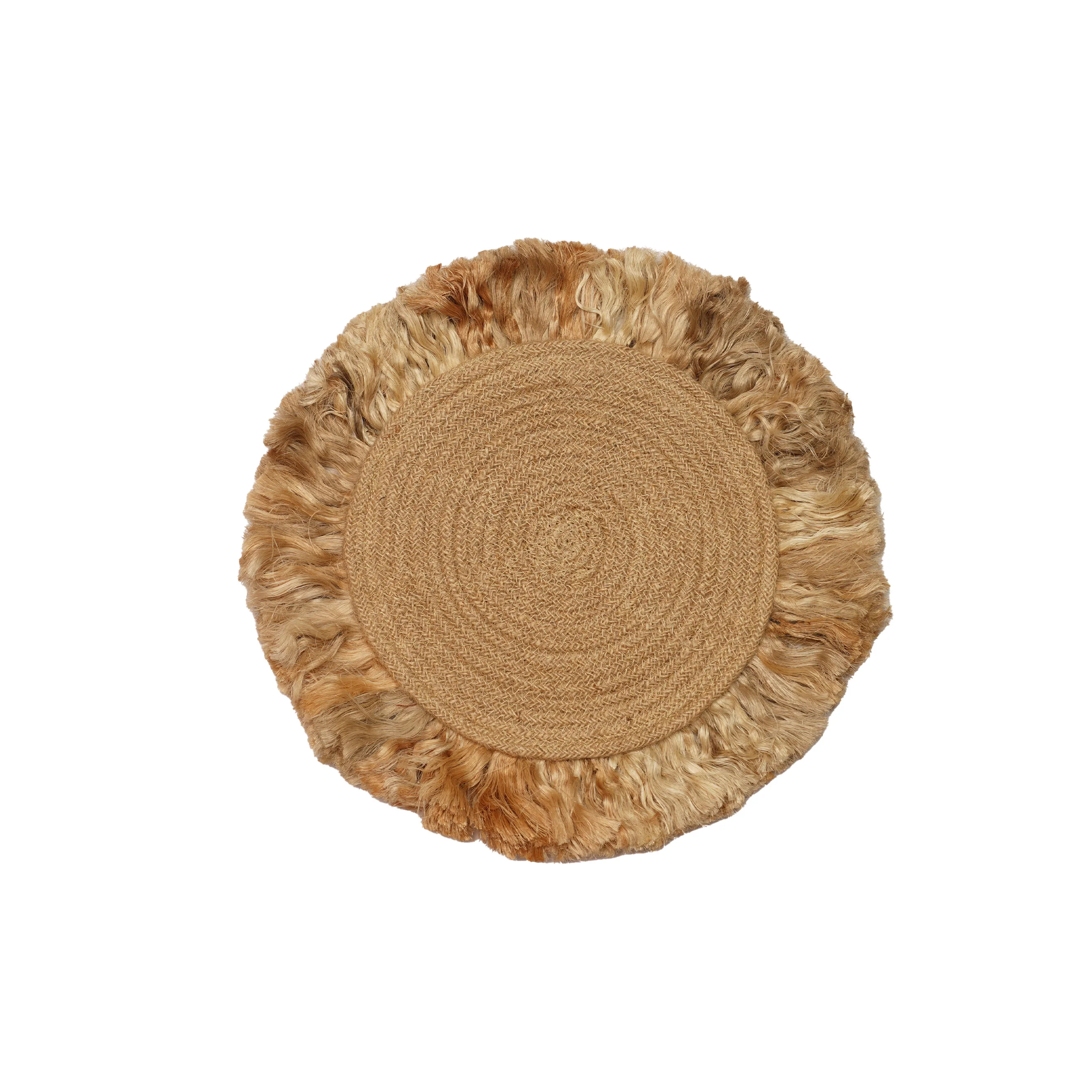 Handcrafted Jute Basket Wall Décor Set (9 Pcs) - Thumbnail 5