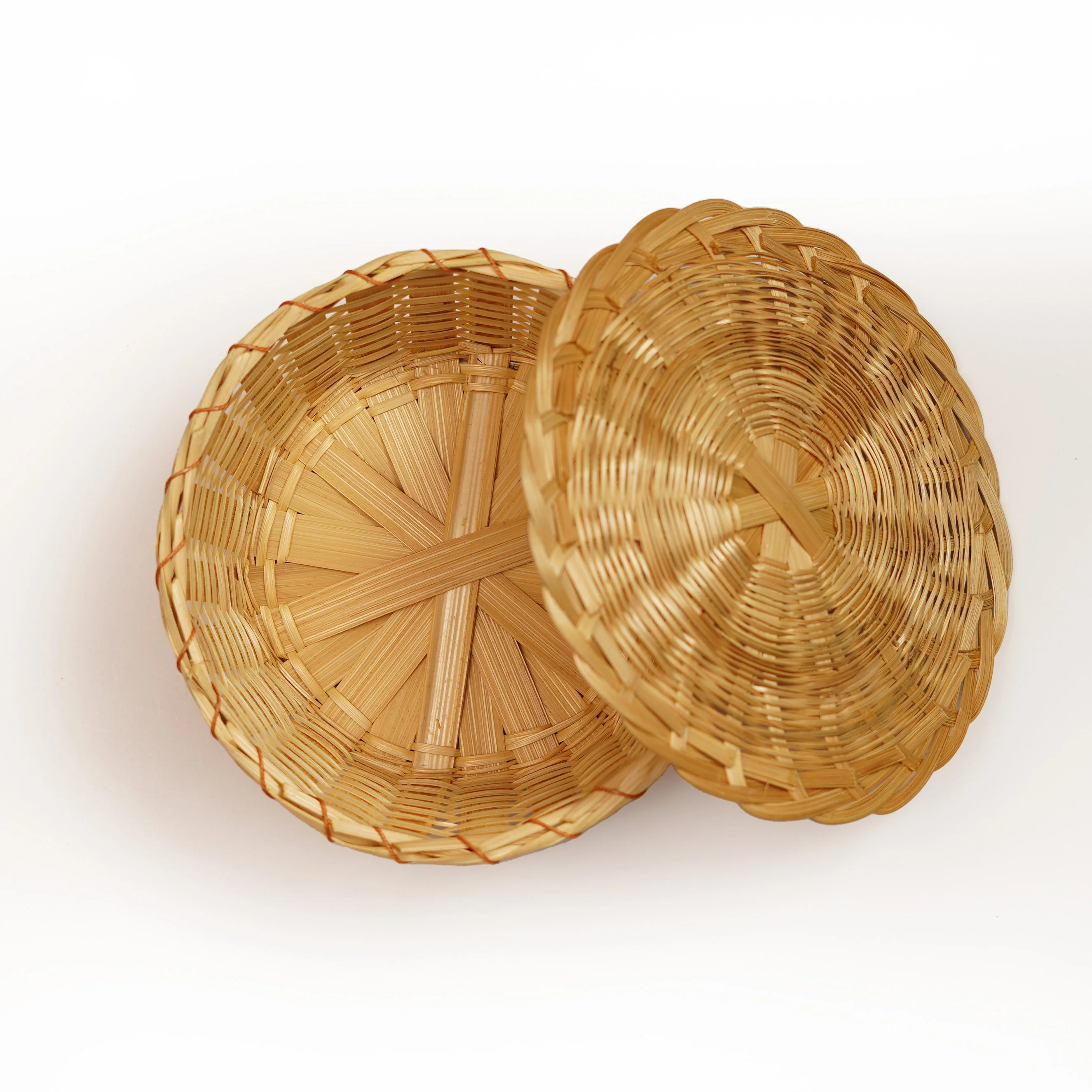 Bamboo Round Box with Lid