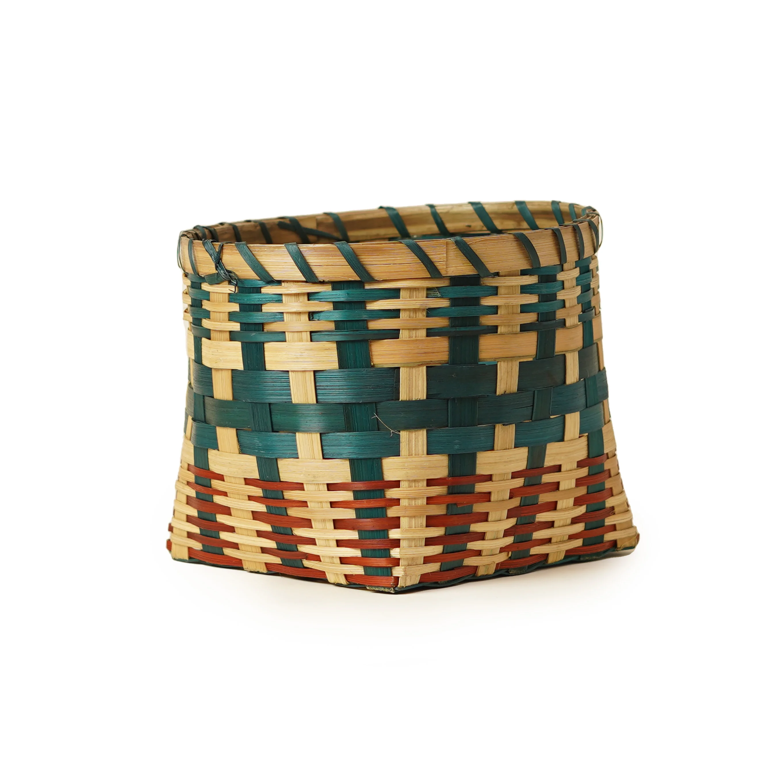 Hand-Woven Multipurpose Bamboo Weaving Basket
