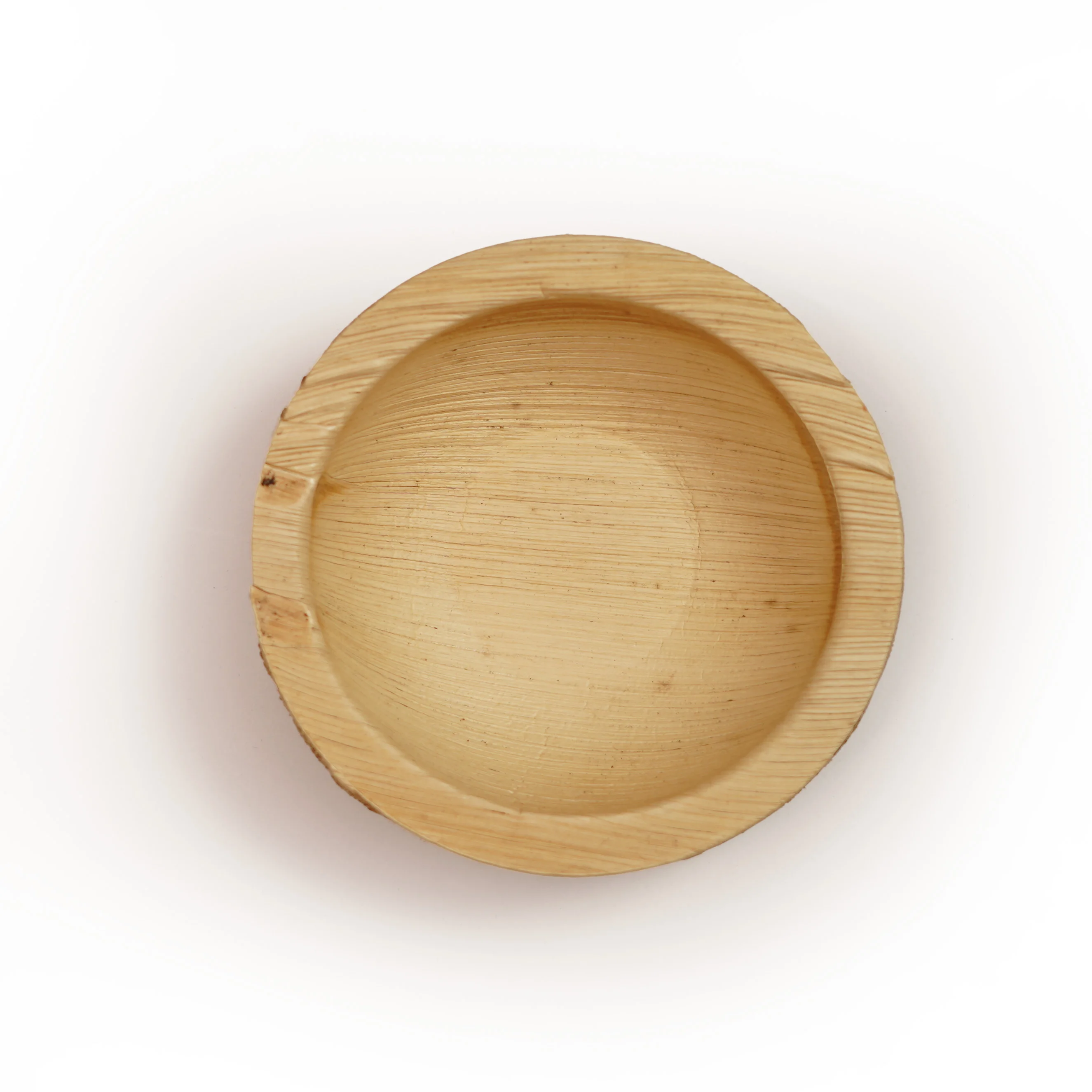Eco-Friendly Areca Leaf Round Bowl Set (2 Sizes) – Biodegradable & Leak-Resistant - Thumbnail 2
