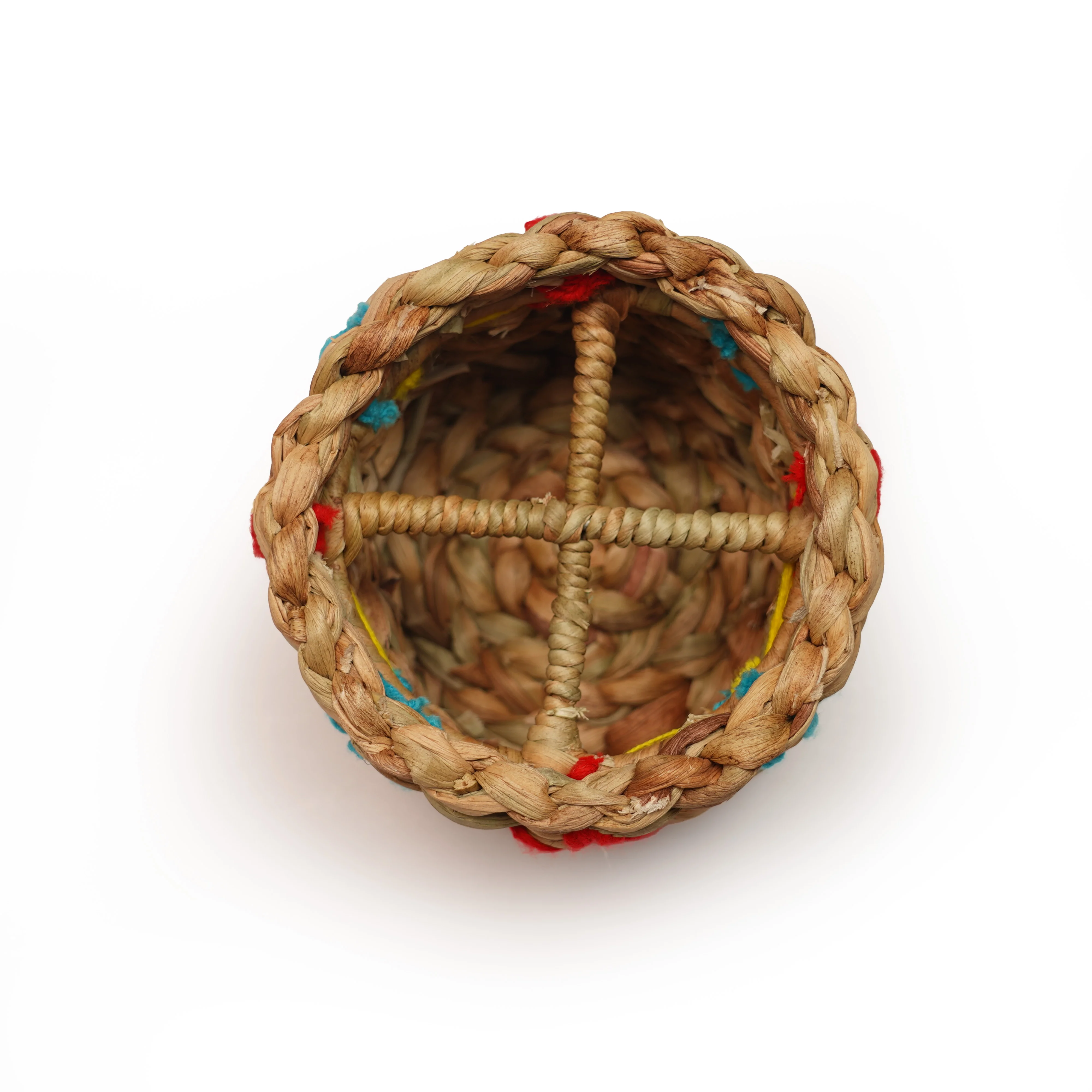 Water Hyacinth Pen Holder for Stylish Desk Organization - Thumbnail 2