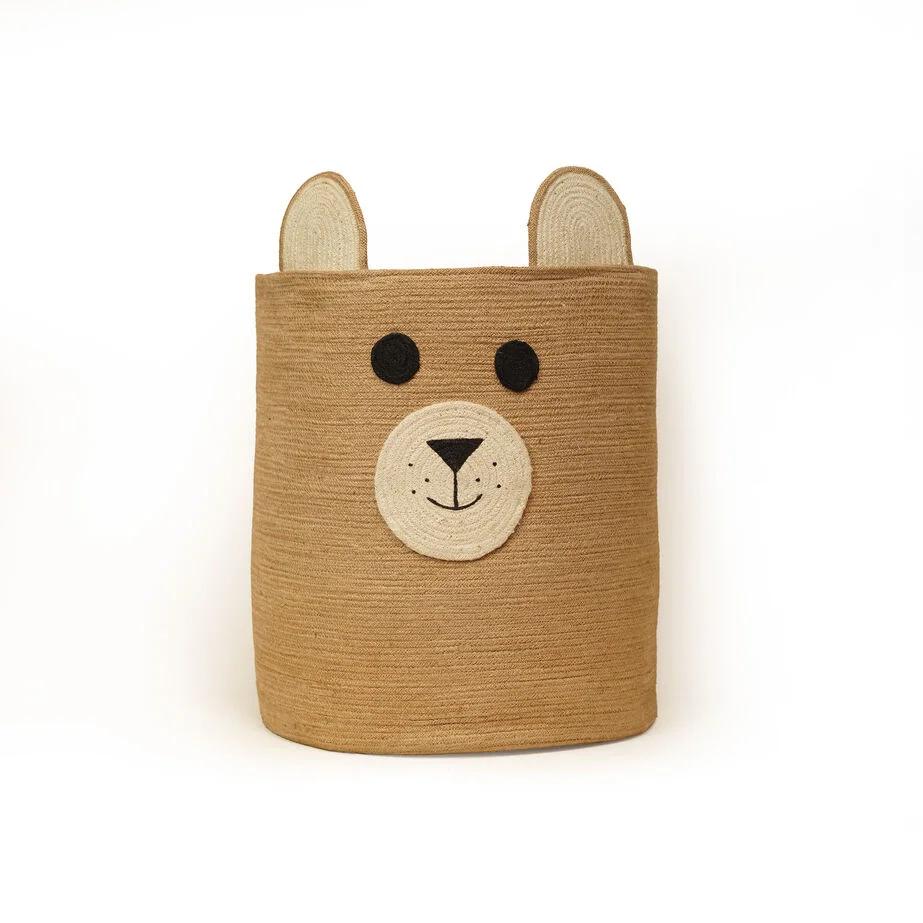 Jute Toy Storage Basket