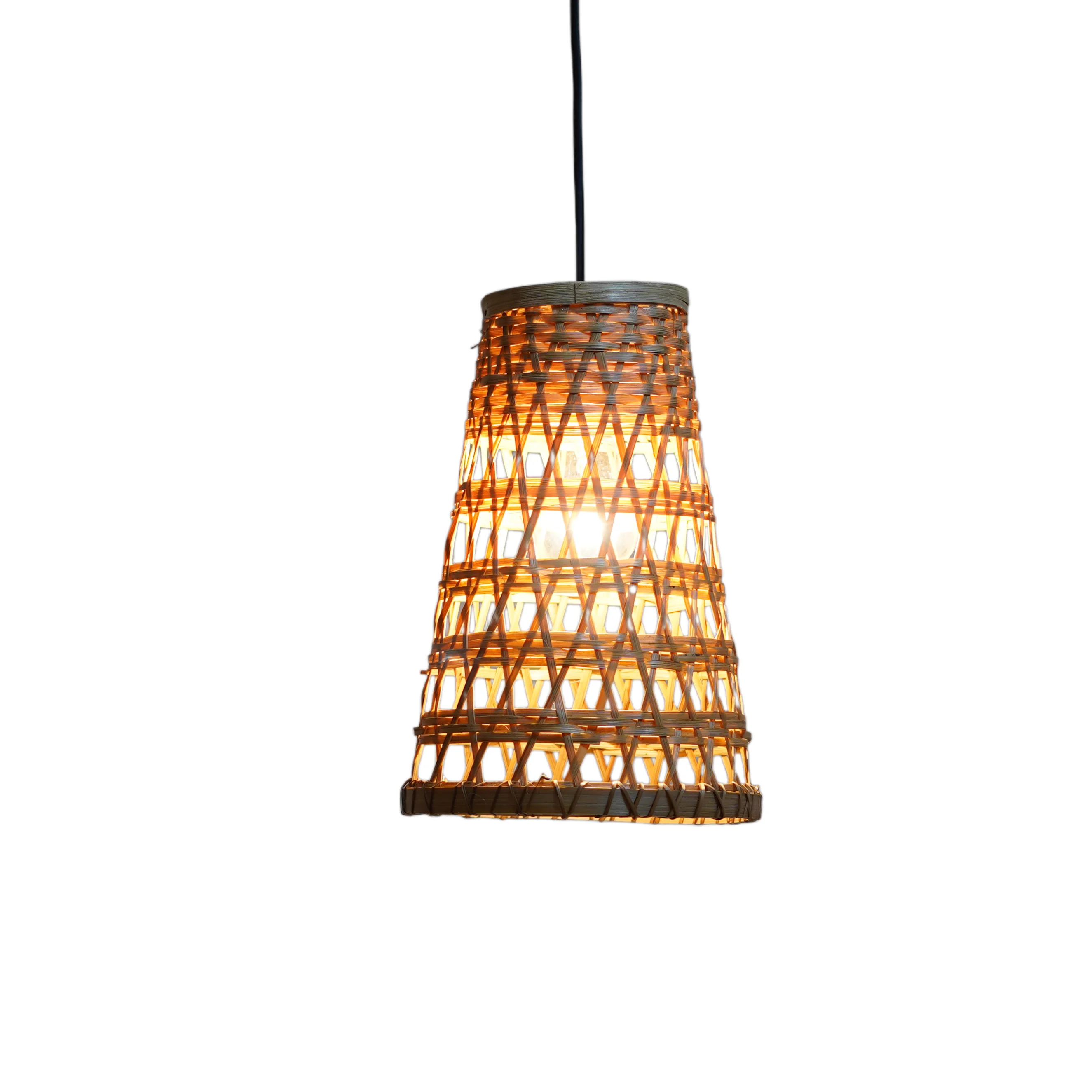 Handcrafted Bamboo Bedroom Pendant Lamp
