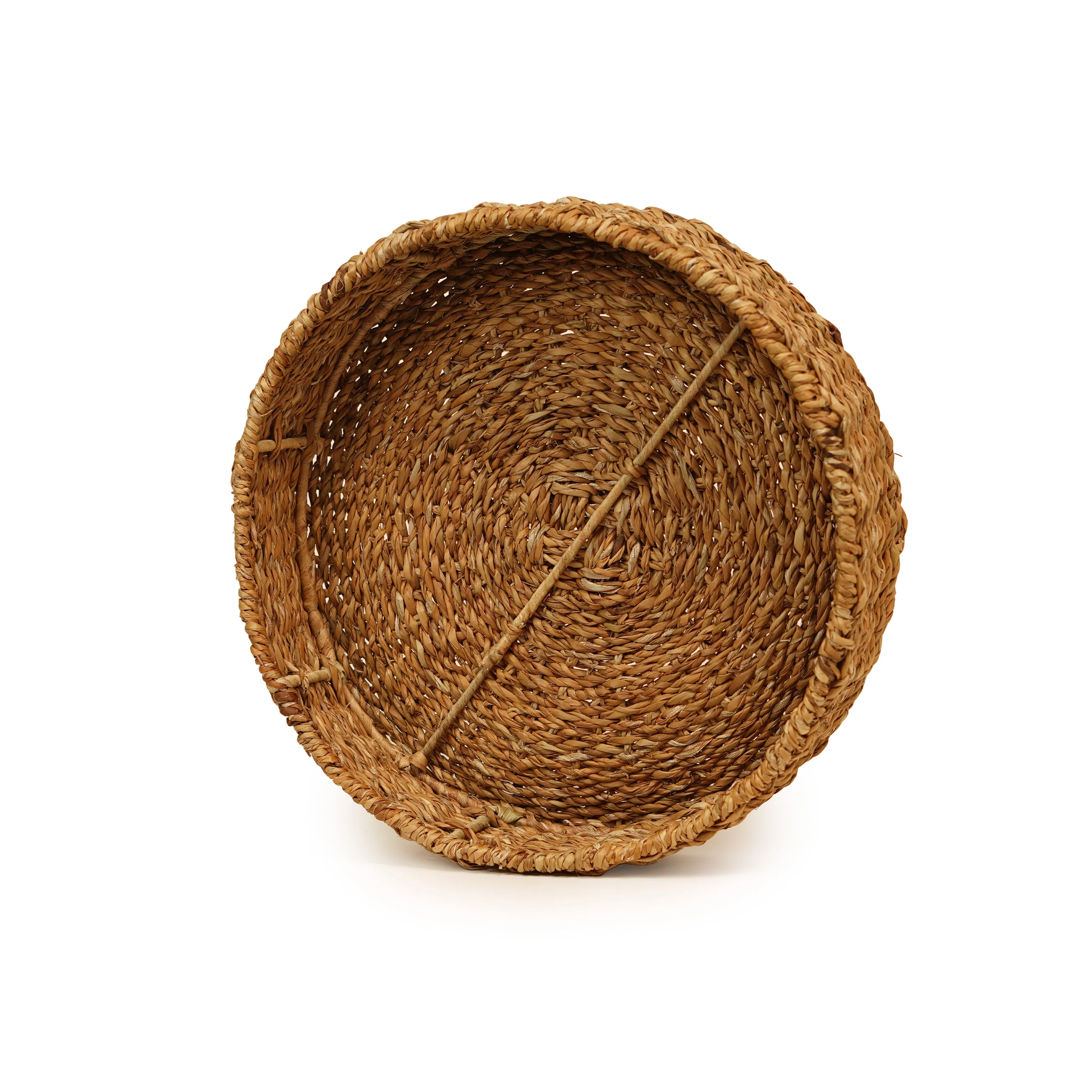 Seagrass Multipurpose Round Basket - Thumbnail 2