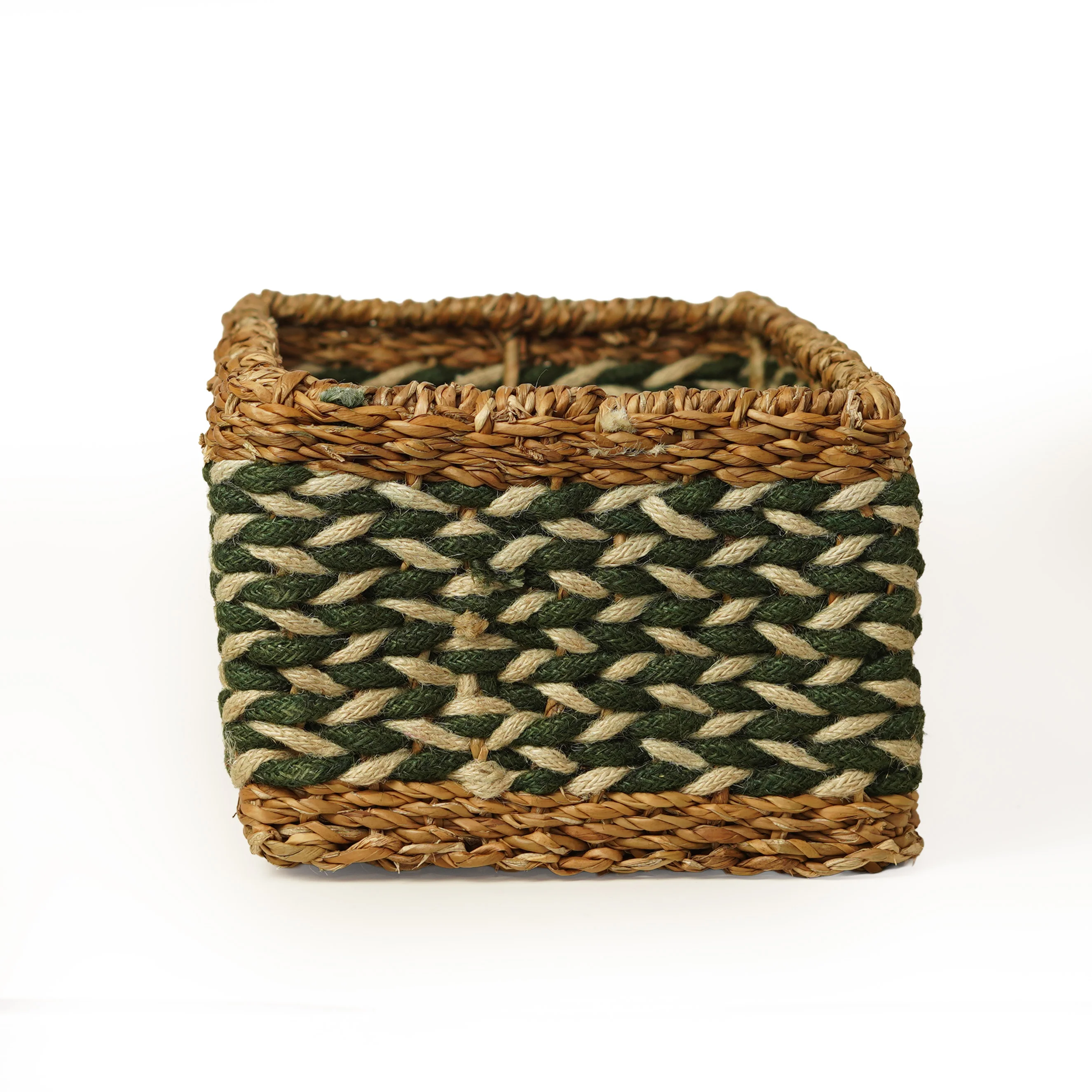Jute & Seagrass Multipurpose Basket - Thumbnail 2
