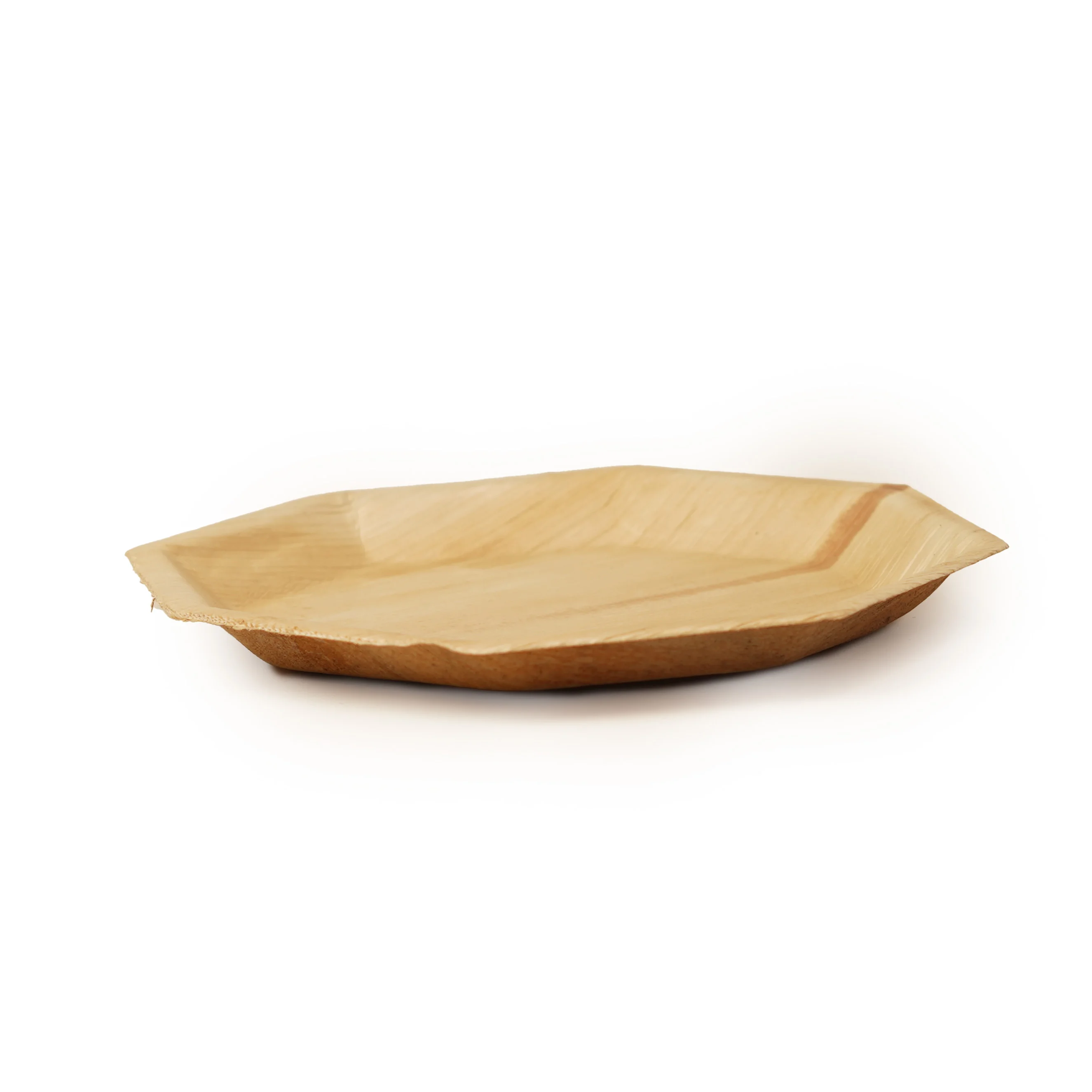 Areca Octagon Plate- Eco-Friendly Areca Leaf Octagonal Plate – Premium Biodegradable Tableware