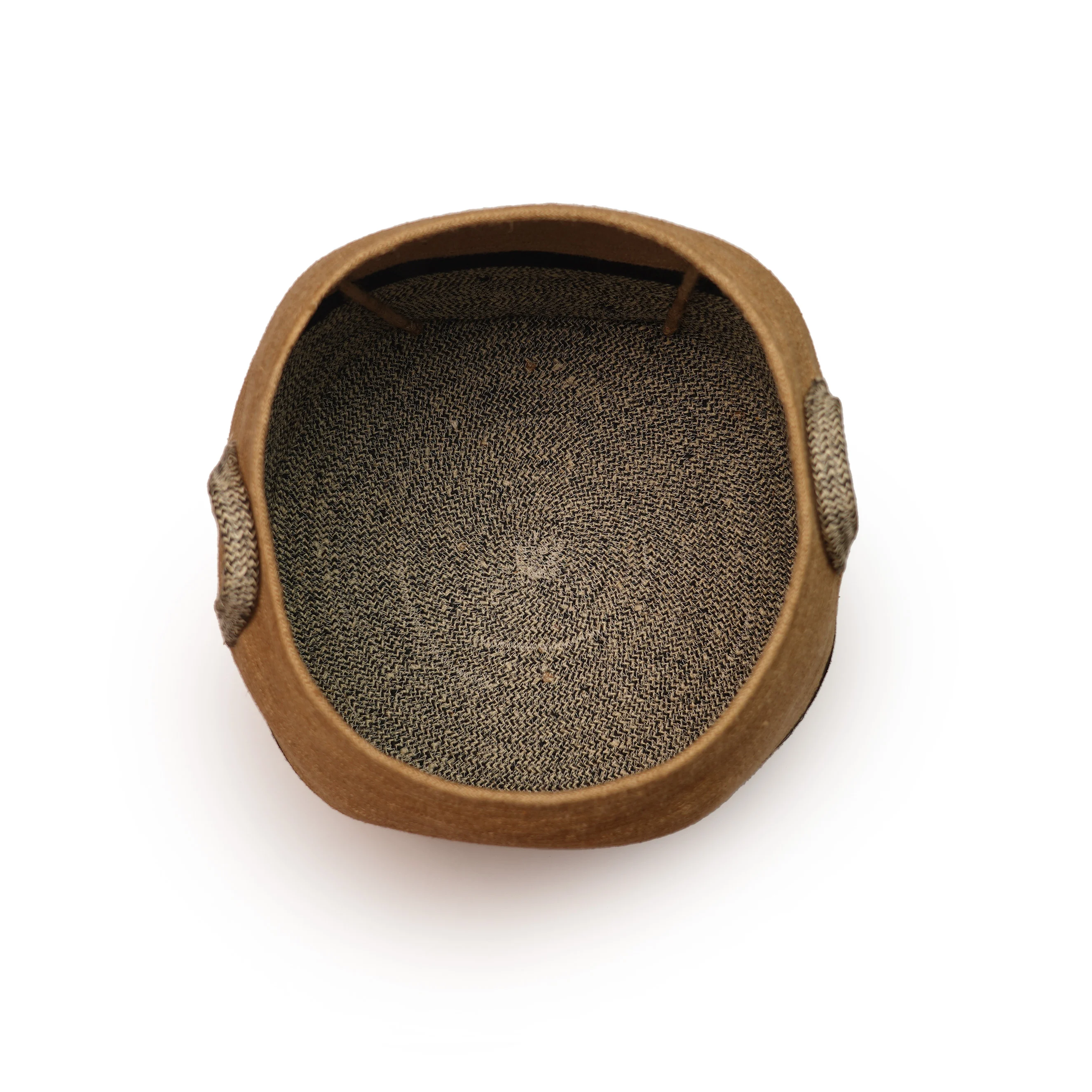 Jute Hamper Basket with Lid - Thumbnail 3