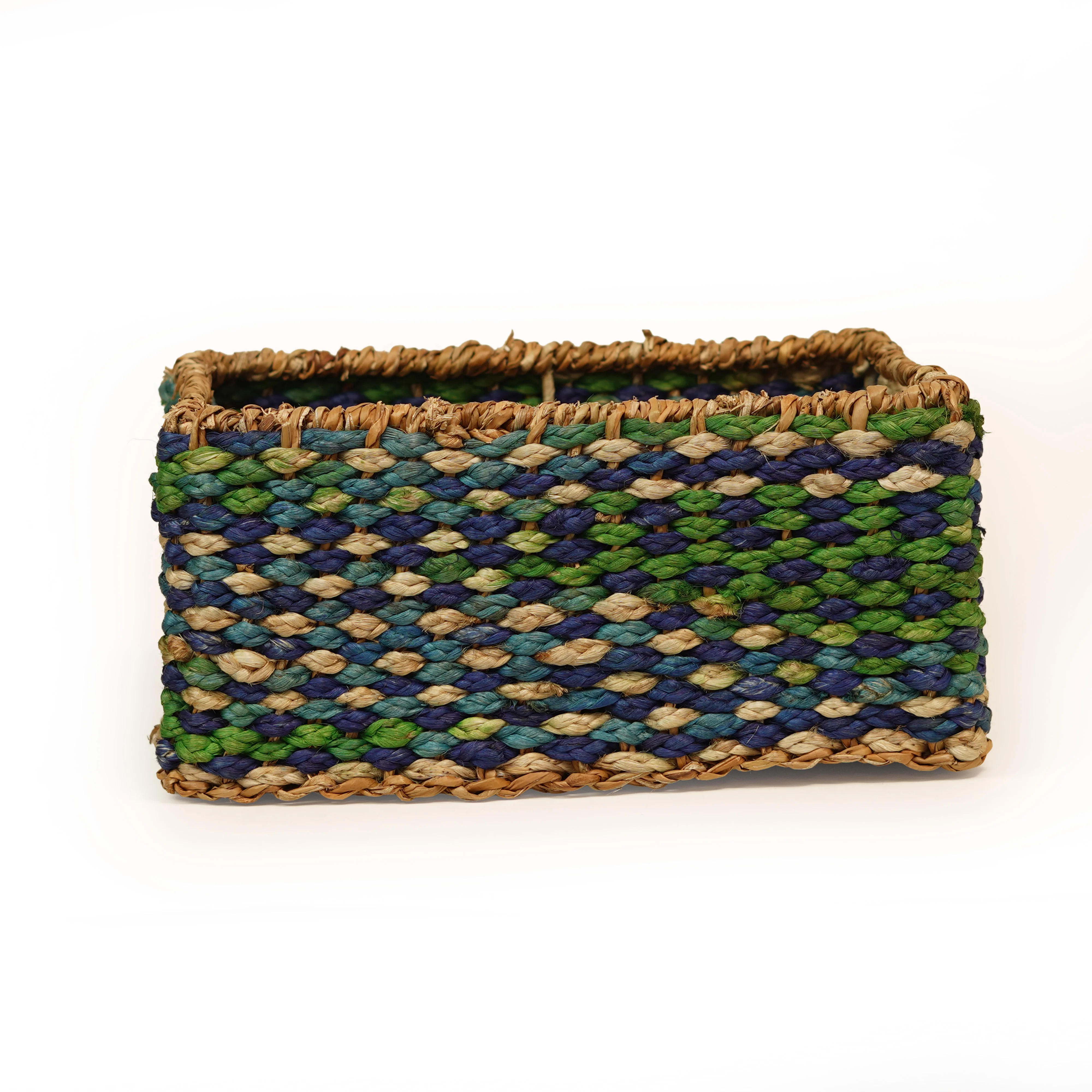 Seagrass & Jute Rectangle Basket