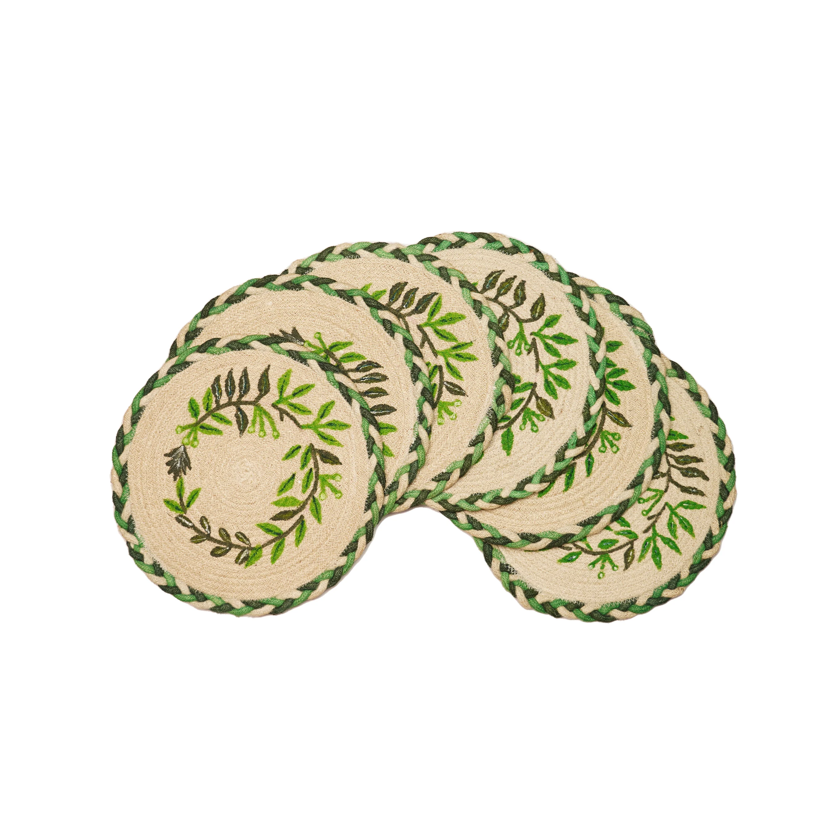 Jute Dinning mat Set - Thumbnail 2