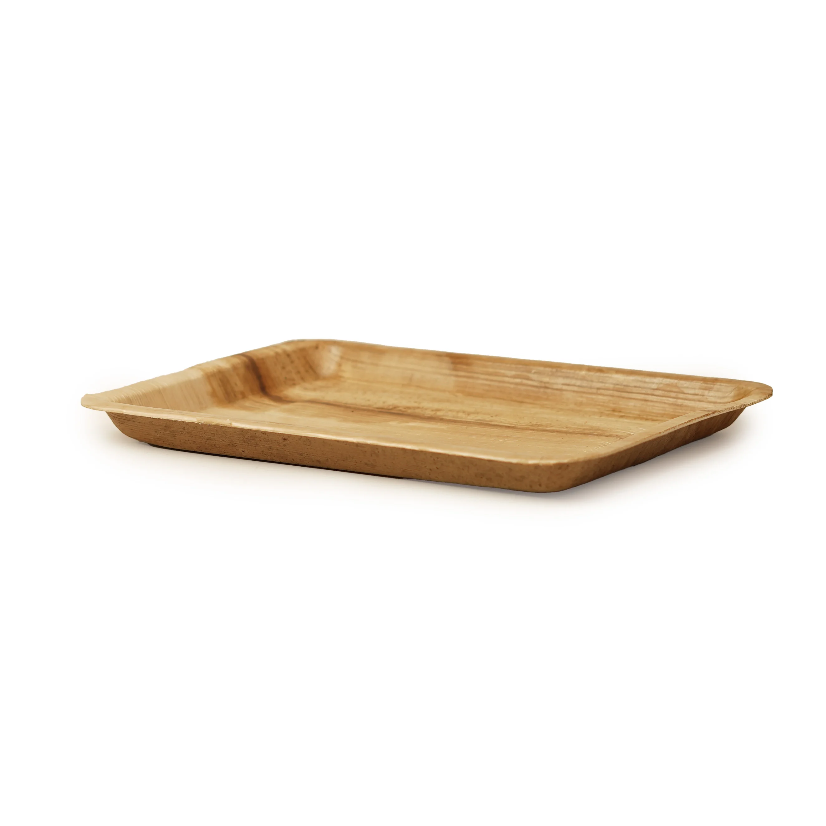Eco-Friendly Areca Leaf Rectangular Plate Set (3 Sizes) – Durable & Compostable Tablew - Thumbnail 3