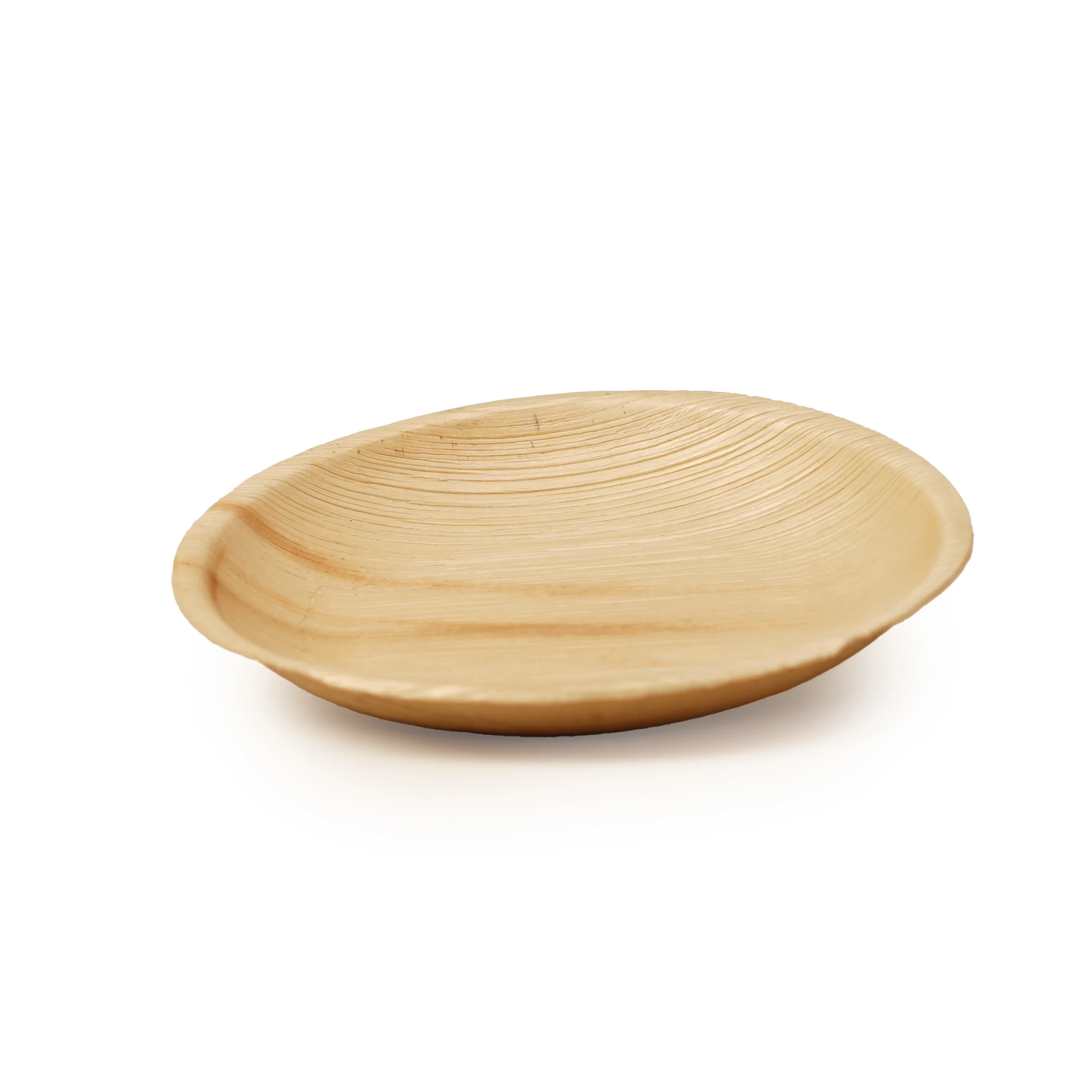 Eco-Friendly Areca Leaf Round Plate Set (4 Sizes) – Biodegradable & Natural Tableware - Thumbnail 3
