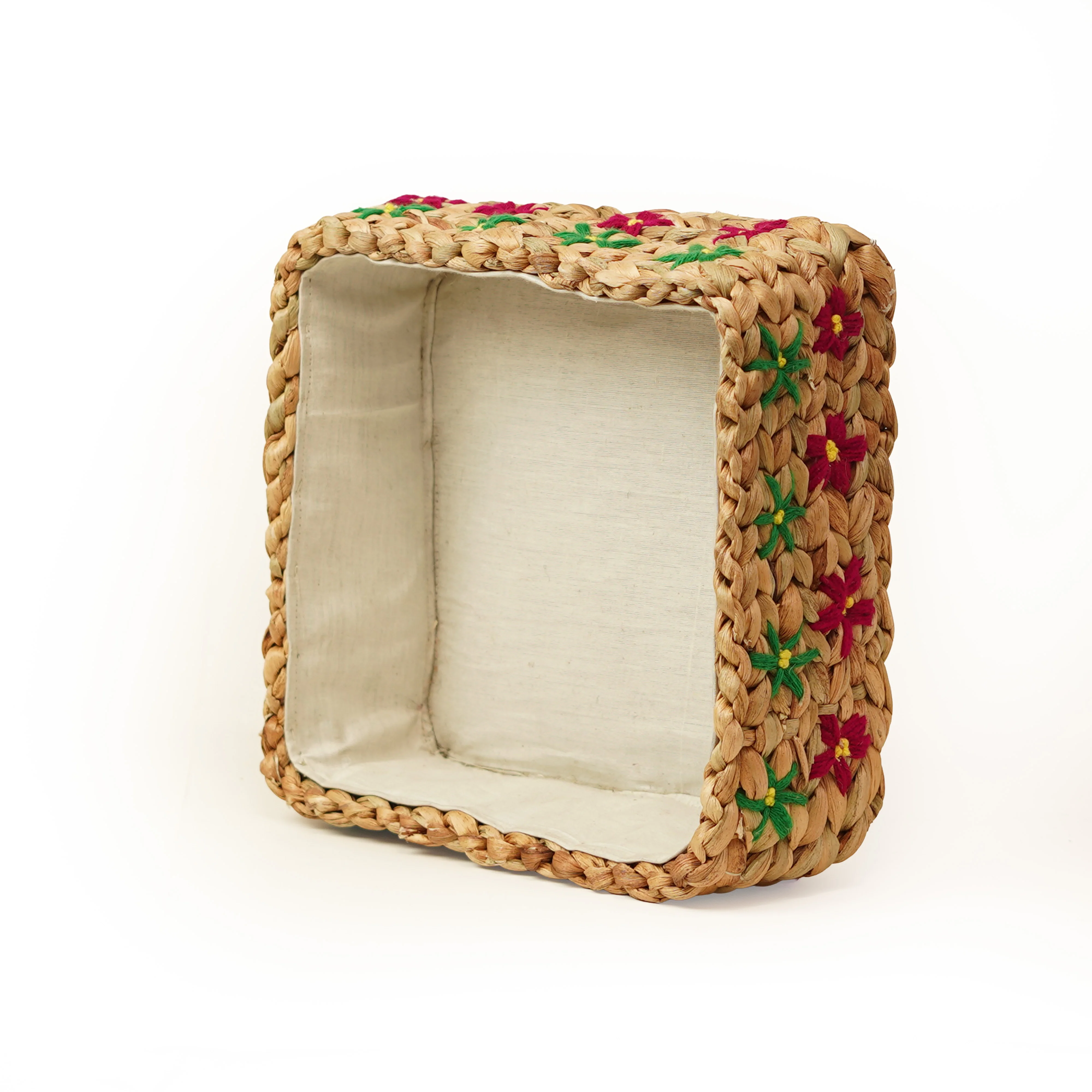 Multipurpose Water Hyacinth Storage Basket - Thumbnail 2