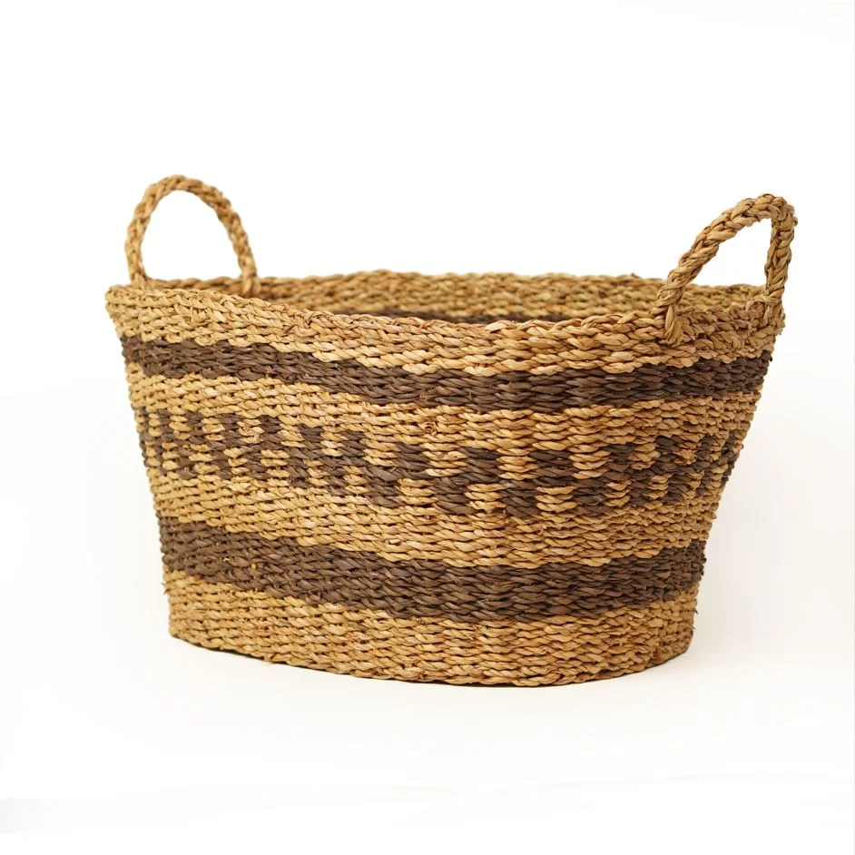 Seagrass Laundry Storage Basket